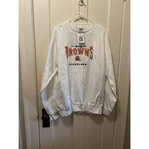 Vintage Lee Sport Cleveland Browns‎ Crewneck Sweatshirt Unisex Large